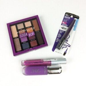 Maybelline, Revlon, Almay Makeup Eye And Lip Bundle